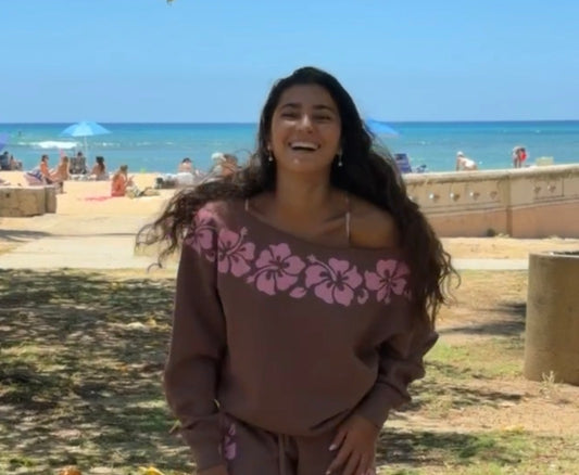 Off The Shoulder Sweatshirt