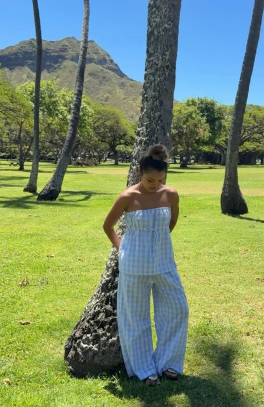 Wide Leg Tie Pant