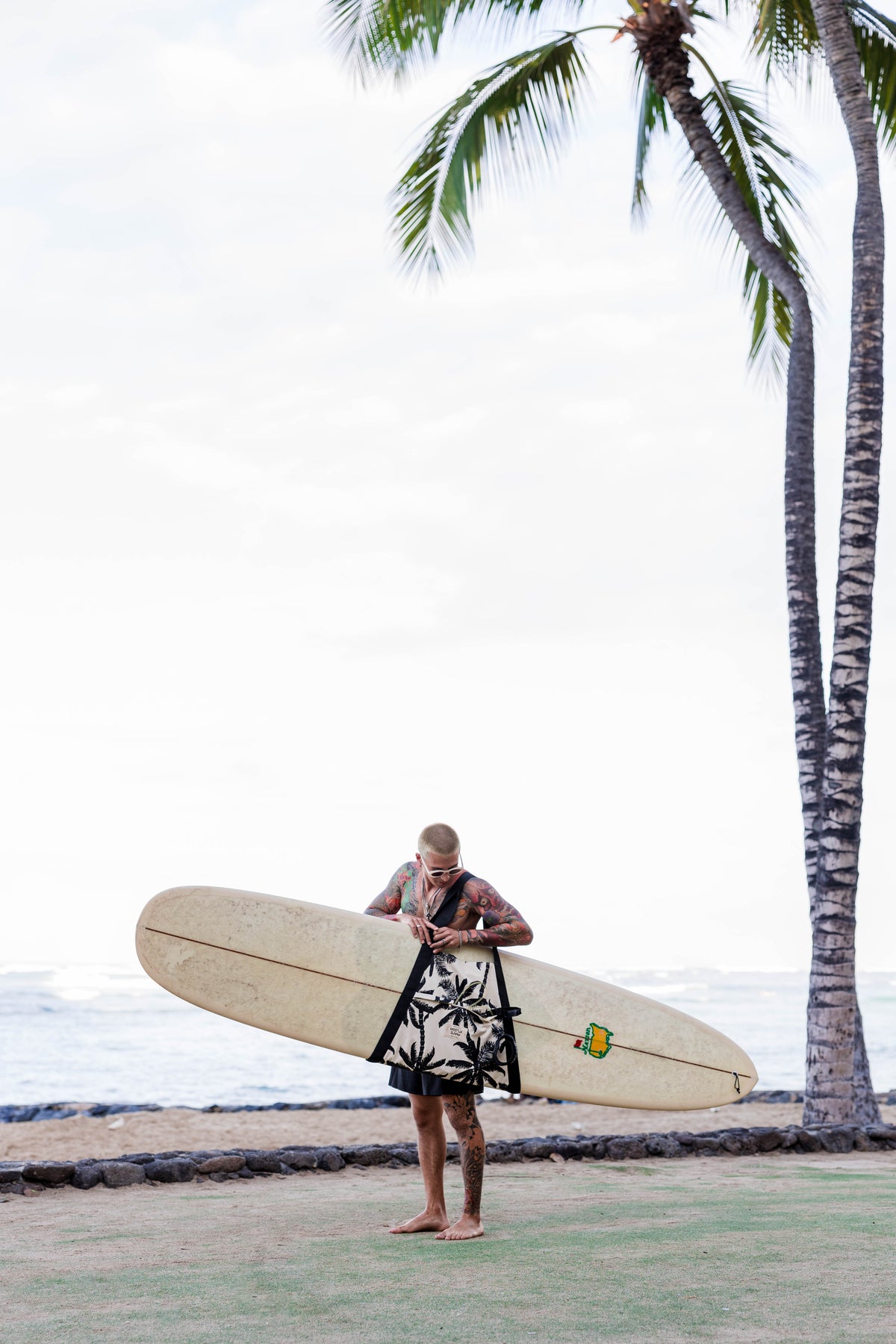 Surf Sling- Black Palms