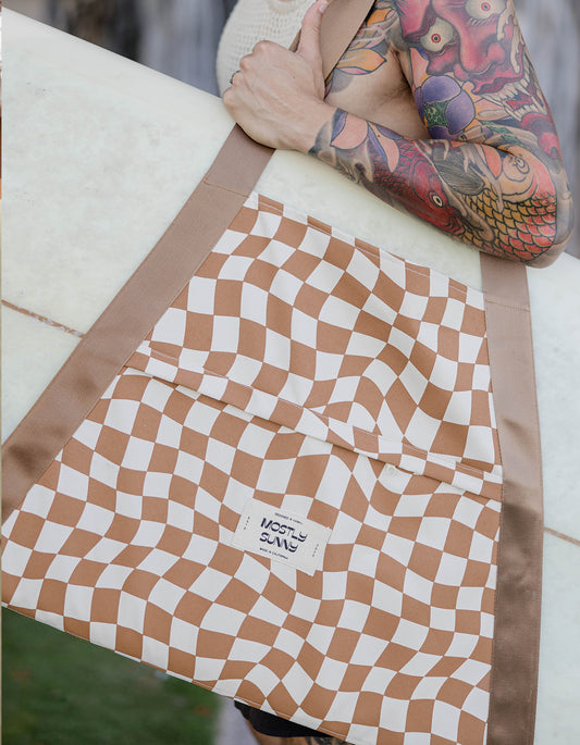 Surf Sling- Brown Checker